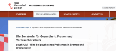 psychNAVi – Hilfe bei psychischen Problemen
